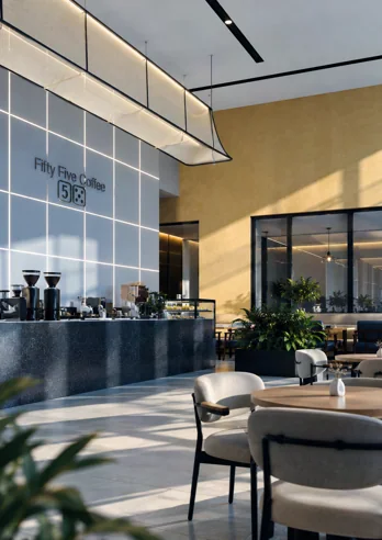 Fifty Five Coffee — Al Bidaya, project photograph 2