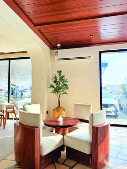 Fifty Five Coffee — Al Ghubra, project photograph 2